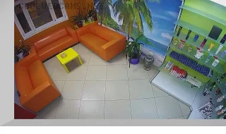 Webcam in the Peklo tanning studio, Moscow