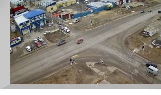 Webcam at the crossroads of North - Perm