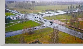 Webcam at the intersection of Petersburg Highway and Detskoselsky Boulevard
