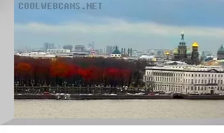 PTZ webcam on Petrovskaya Embankment, Saint Petersburg