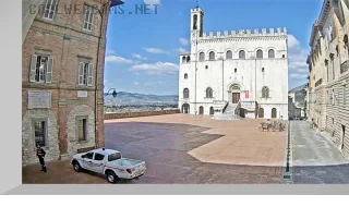 Piazza Grande Webcam, Gubbio, Italy