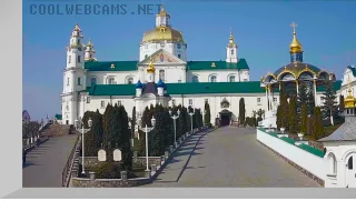 PTZ webcam of the Holy Assumption Pochaev Lavra, Pochaev, Ukraine