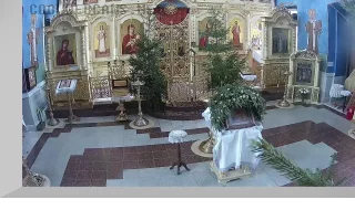 Webcam in the Church of the Intercession of the Holy Mother of God, the village of Nedelnoe