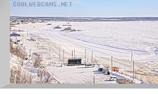 Webcam on the bank of the Polyabta River, Salekhard