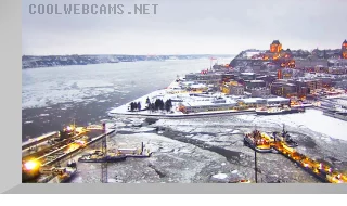 Webcam of the Port of Quebec, Canada