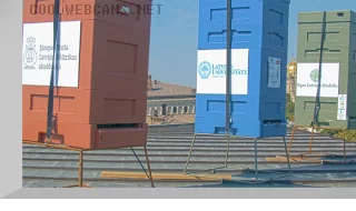 Webcam at bee hives in Riga