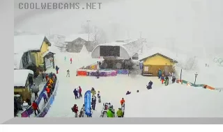 Broadcast from Rosa Khutor resort webcams, Sochi