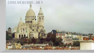 Webcam of The Basilica of the Sacred Heart of Paris