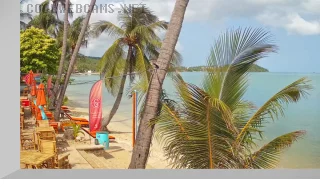 Webcam on Big Buddha Beach, Koh Samui, Thailand