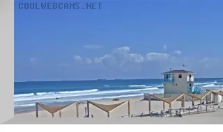 Webcam on Shimshon Sheva Beach, Ashdod