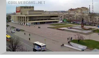 Webcam on Lenin Square in Simferopol