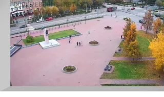 Live webcam of the square of the cinema «Sovremennik», Elektrostal city