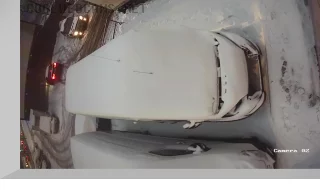 Webcam №2 in the parking lot of the car service station «Racing-Service» in Kupchino in St. Petersburg
