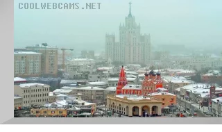 PTZ webcam on Marksistskaya Street in Moscow