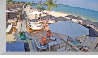 Webcam at The Door Beach Club, Thailand