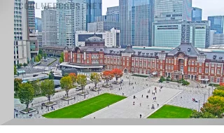 Webcam overlooking Tokyo Station