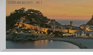 PTZ webcam in Tossa de Mar, Spain