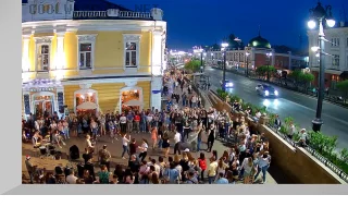 Webcam on Lyubinsky Avenue in Omsk