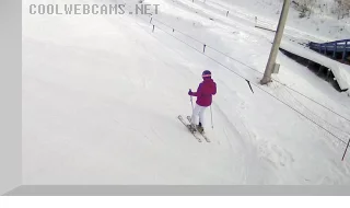 Webcam on the training slope, sports village «Novinki»