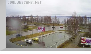 Webcam at the crossroads of Varkaus - Moscow