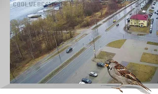 Webcam at the crossroads of Varkaus - Murmansk