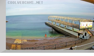 Victory Park Beach webcam, Sevastopol city