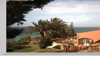 Romantik Hotel Vivenda Miranda webcam: Sunset view