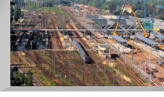 Webcam at the Warszawa Zachodnia railway station, Poland