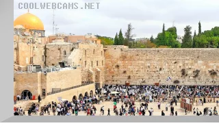 Western Wall webcam in Jerusalem