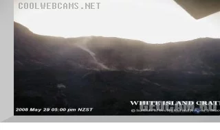 White Island crater webcam