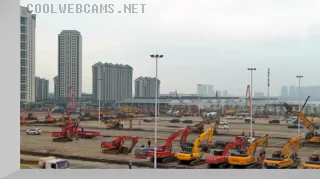 Wuhan Hospital Construction Webcam, China