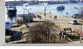 Zakharov Square Webcam: wharf